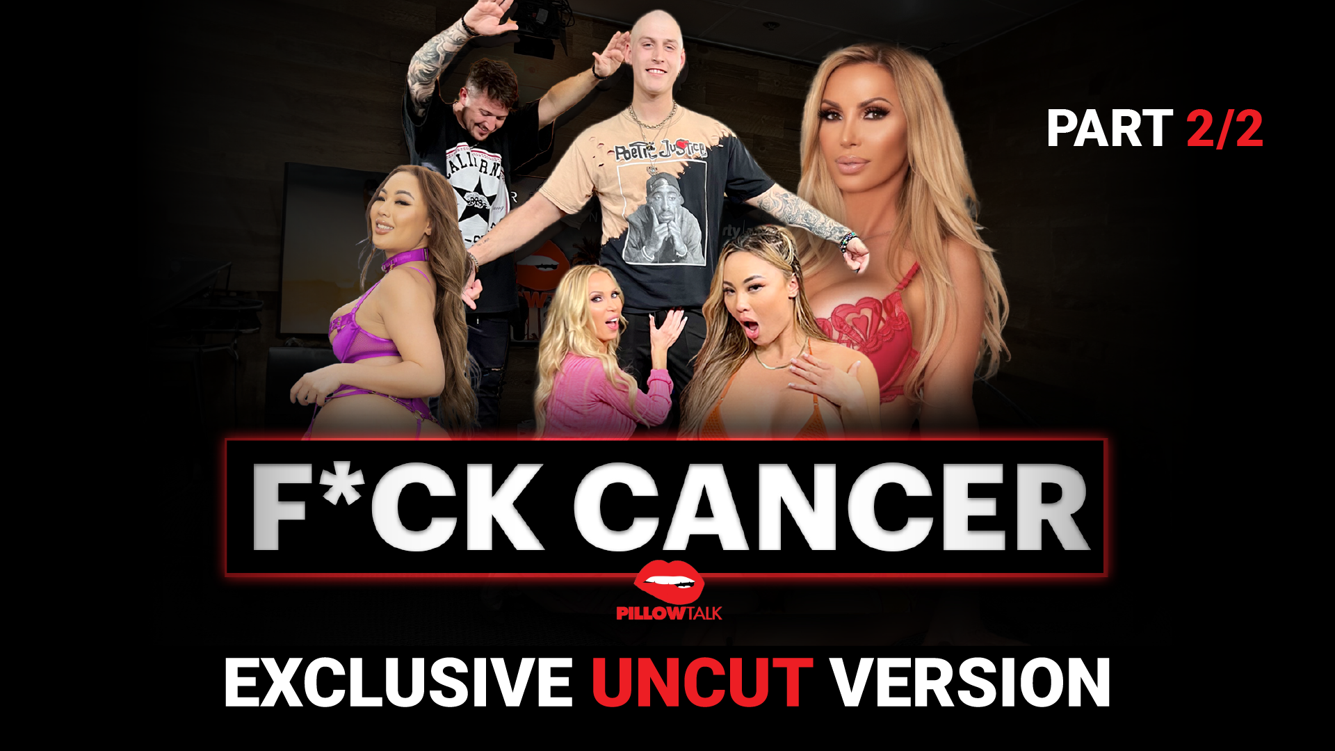 PillowTalk Uncensored | F*CK CANCER - NIKKI BENZ & KAZUMI PT. 22 | SinParty