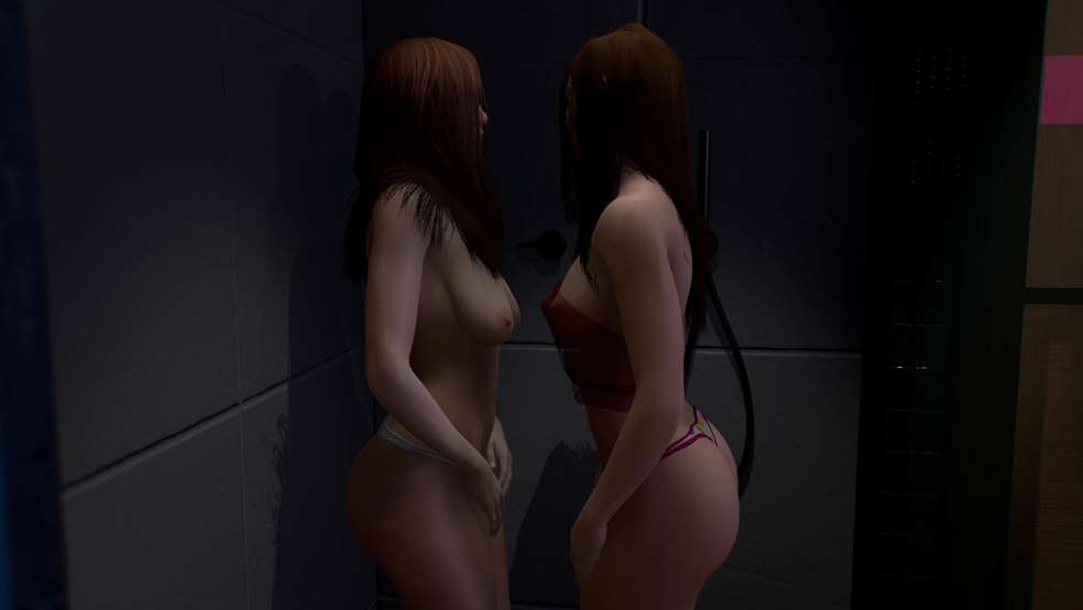 3D Porn Hot Lesbians Busty Babes Dancing