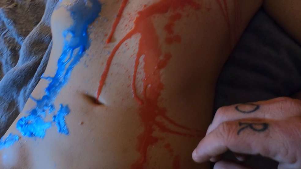 Veronica Cosplay, Wax play at its BEST!